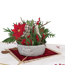 Load image into Gallery viewer, Winter Flower Basket