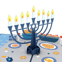 Load image into Gallery viewer, Menorah Lights