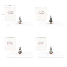 Load image into Gallery viewer, Holiday Tree Notecards (Assorted 4 Pack)