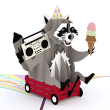 Load image into Gallery viewer, Party Raccoon