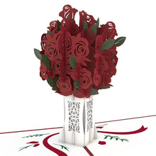 Load image into Gallery viewer, Red Rose Arrangement Classic