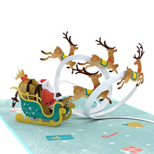 Load image into Gallery viewer, Santa Sleigh