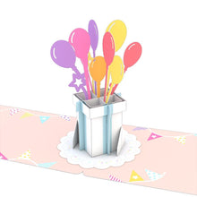 Load image into Gallery viewer, Gift Tag 4-Pack: Balloon Bunch
