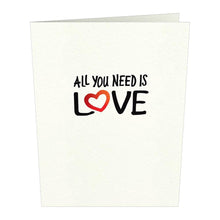 Load image into Gallery viewer, The Beatles All You Need Is Love Notecards (Assorted 4-Pack)
