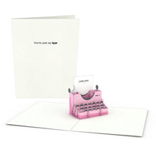 Load image into Gallery viewer, Typewriter Notecards (Assorted 4-Pack)
