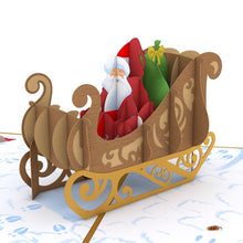 Load image into Gallery viewer, Night Before Christmas Santa Sleigh
