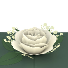 Load image into Gallery viewer, White Rose Bloom

